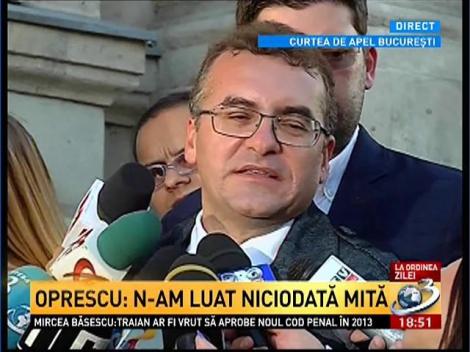 Avocat Chiciu: Sorin Oprescu este un om care &icirc;şi clamează nevinovăţia
