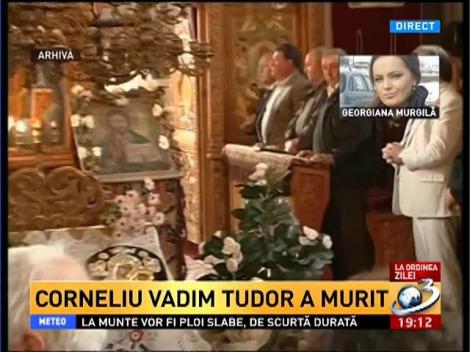 Corneliu Vadim Tudor a murit