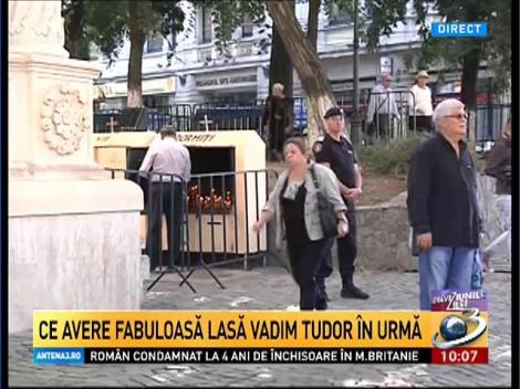 Ce avere fabuloasă lasă Vadim Tudor în urmă