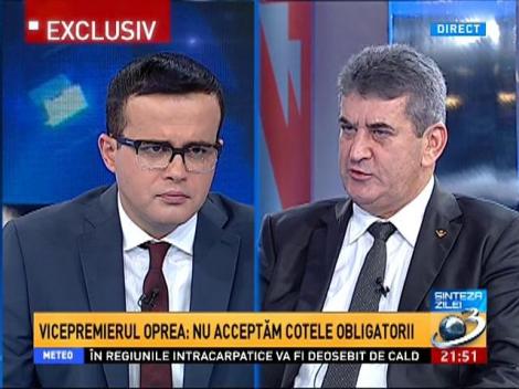 Vicepremierul Oprea: Am informaţii reale din teren. S-a &icirc;nceput construirea acestui gard pe teritoriul Ungariei