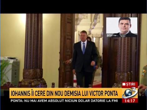 Klaus Iohannis &icirc;i cere demisia lui Victor Ponta. Ce spune Radu Tudor