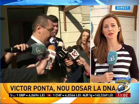 Victor Ponta are un nou dosar la DNA