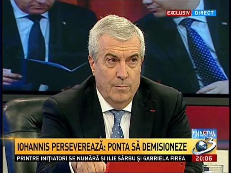 Tăriceanu: Premierul este trimis în judecată. Actualul preşedinte era trimis în judecată când a fost ales