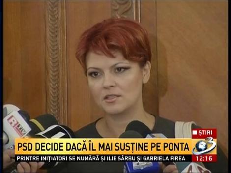 Olguţa Vasilescu: Liberalii vor la guvernare, iar Victor Ponta este o victimă al acestui demers