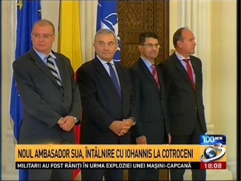 Noul ambasador SUA, întâlnire cu Iohannis la Cotroceni