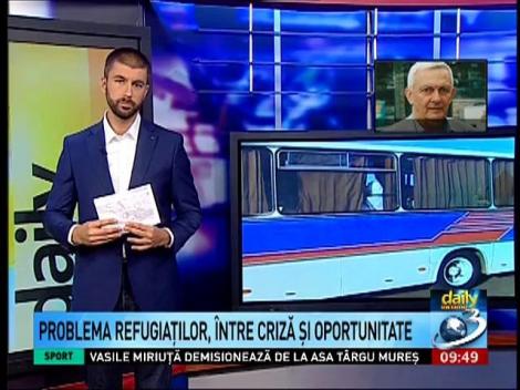Daily Income: Problema refugiaţilor, între criză şi oportunitate