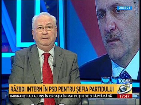 100 de Minute: Puiu Haşotti, despre candidatura lui Robert Negoiţă şi războiul intern din PSD