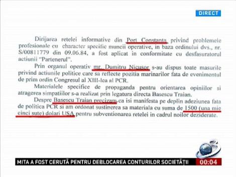 Mircea Badea prezintă documentul STRICT SECRET care îl distruge pe Băsescu