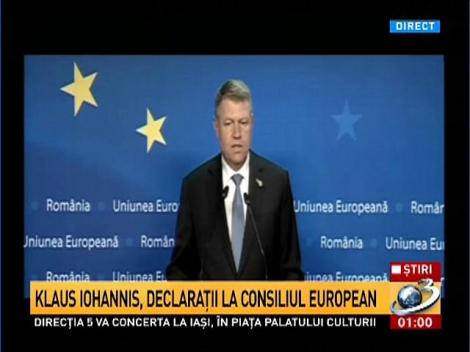 Klaus Iohannis: Rom&acirc;nia va aloca 300 de mii de euro pentru imigranţi, &icirc;n următorii trei ani