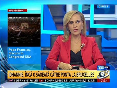 100 de Minute: Gabriela Firea despre tensiunea dintre Iohannis şi Ponta