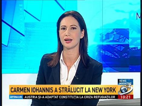 Carmen Iohannis a strălucit la New York