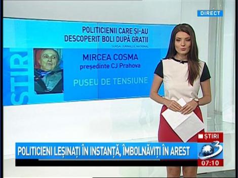 Politicieni leşinaţi &icirc;n instanţă, &icirc;mbolnăviţi &icirc;n arest