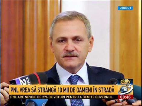 Liviu Dragnea: Cei care au pornit acest demers trebuie să îşi aducă singuri voturile