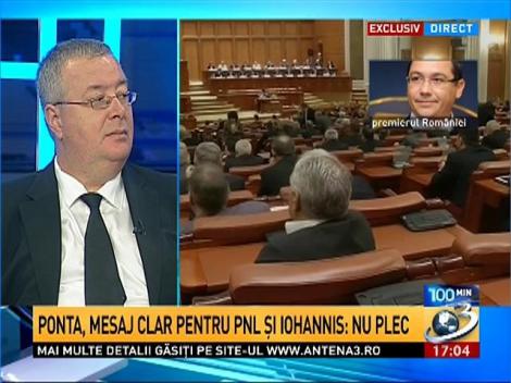 Ponta: Era greu să negocieze Dragnea, care era cu mine la Târgu Jiu, cu Iohannis, care era în avion dinspre New York