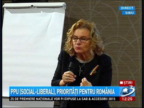 Liderii PPU (social-liberali) prezintă priorităţile pentru România