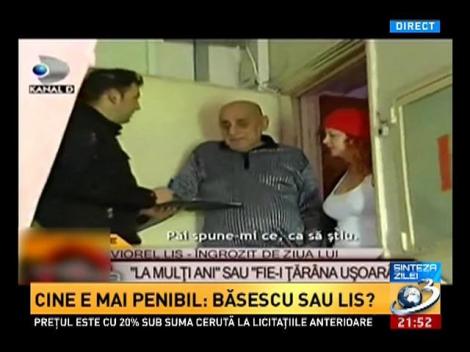 Sinteza Zilei. Cine e mai penibil: Băsescu sau Lis?