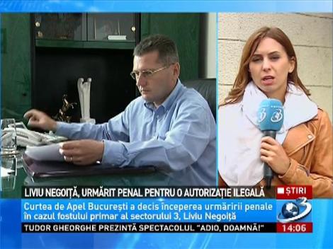 Liviu Negoiţă, urmărit penal pentru o autorizaţie ilegală