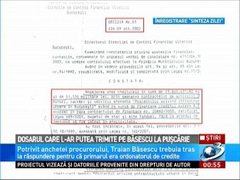 Dosarul care l-ar putea trimite pe Băsescu la &icirc;nchisoare