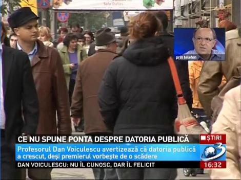 Ce nu spune Victor Ponta despre datoria publică