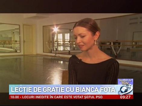 Numai de bine: Lecţie de graţie cu Bianca Fota