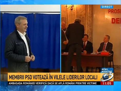 Liviu Dragnea: Am votat cu speranţa unoi nou început pentru PSD