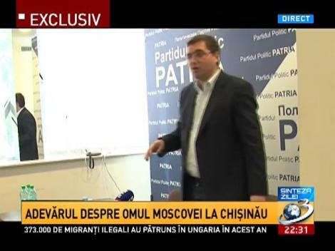 Adevărul despre omul Moscovei la Chişinău
