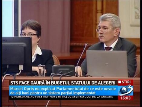 STS face gaură în bugetul statului pentru alegeri