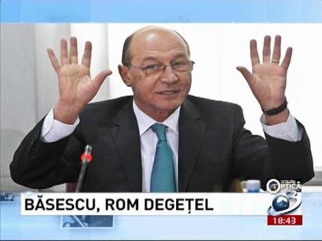 Deziluzia Optică: Băsescu, rom degeţel