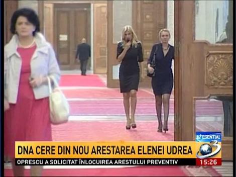 Procurorii DNA cer din nou arestarea elenei Udrea