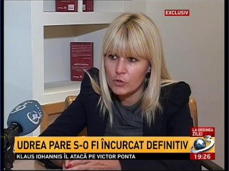 Elena Udrea: Niciodată nu am fost acţionar la Evenimentul zilei