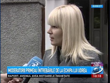 Elena Udrea: Orice om care merge la televiziune îşi pregăteşte prestaţia