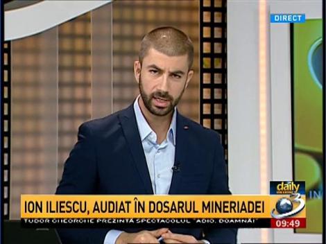 Ion Iliescu a ajuns la Parchetul General pentru a fi audiat &icirc;n dosarul mineriadei