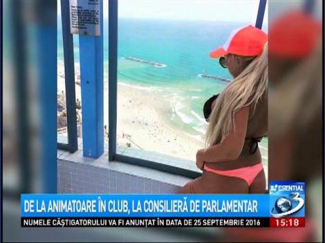 Fostă animatoare &icirc;n club, consilieră de parlamentar