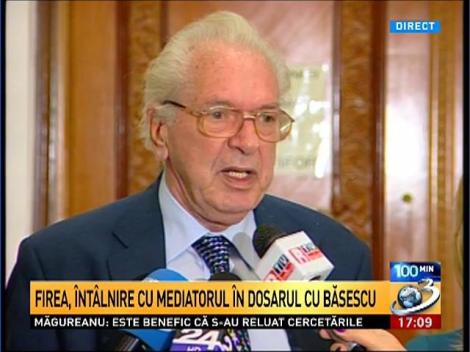 Gabriela Firea, întâlnire cu mediatorul în dosarul cu Băsescu