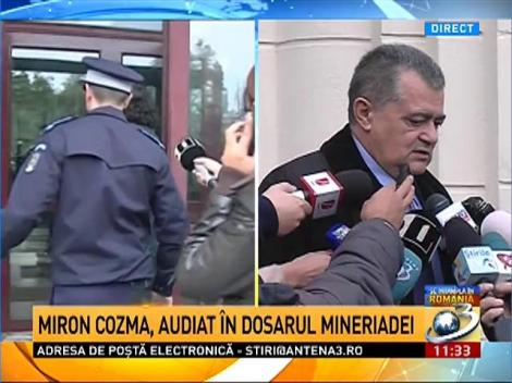 Cazimir Ionescu a fost audiat în dosarul mineriadei