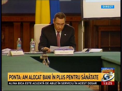 Mai mulţi bani pentru sănătate la rectificarea bugetară