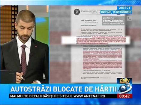 Daily Income: Autostrăzi blocate de hârtii