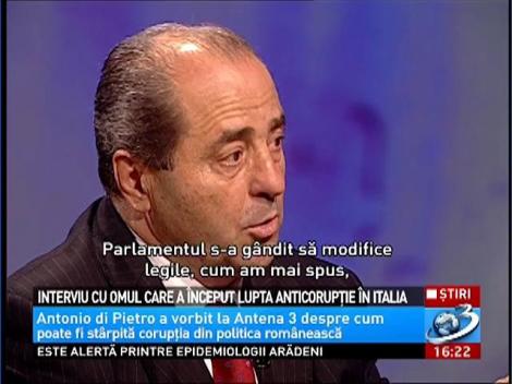 Interviu cu omul care a început lupta anticorupţie în Italia