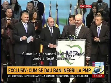 Dovada că Traian Băsescu dă bani pentru a fi aplaudat