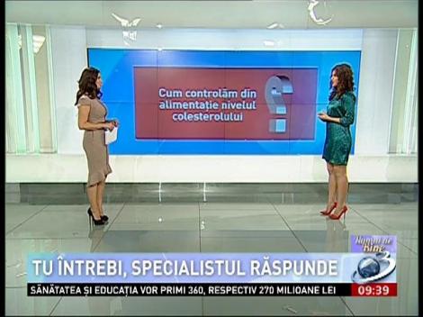 Numai de bine. Cum controlăm nivelul colesterolului?
