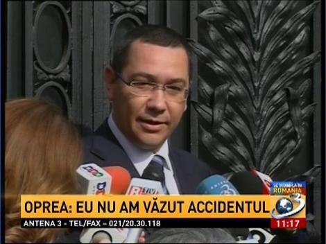 Victor Ponta: Scandalul iscat după moartea poliţistului,  "o lecţie bună" pentru Gabriel Oprea