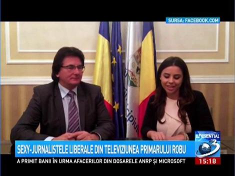 Sexy-jurnalistele liberale din televiziunea primarului Robu