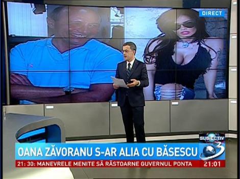 Oana Zăvoranu s-ar alia cu Băsescu