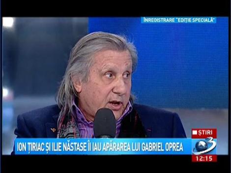 Ion Ţiriac şi Ilie Năstase &icirc;i iau apărarea lui Gabriel Oprea
