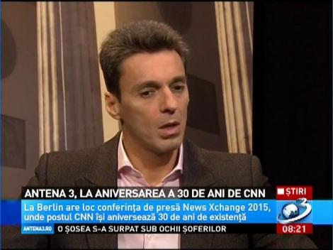 Antena 3, la aniversarea a 30 de ani de CNN