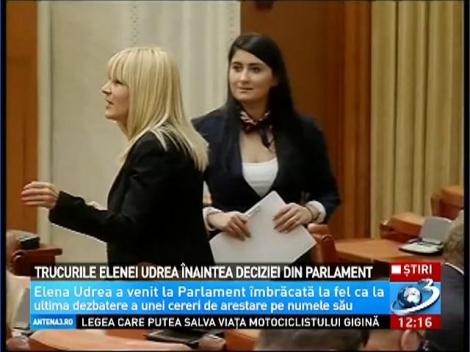 Trucurile Elenei Udrea &icirc;naintea deciziei din Parlament