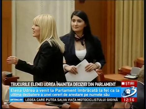 Trucurile Elenei Udrea înaintea deciziei din Parlament