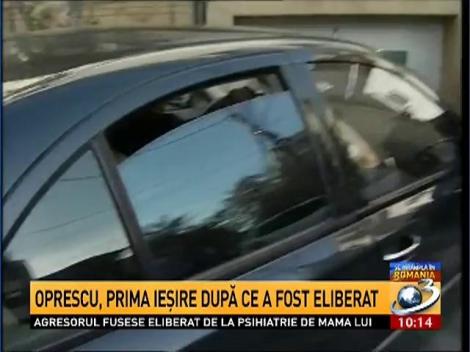 Sorin Oprescu, prima ieşire după ce a fost eliberat din arest