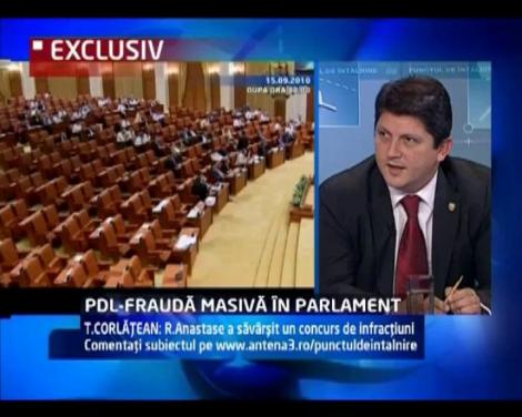 Fraudă Roberta Anastase în Parlament