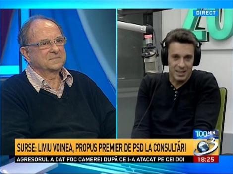 Mircea Badea nu crede că Liviu Voinea va fi premier